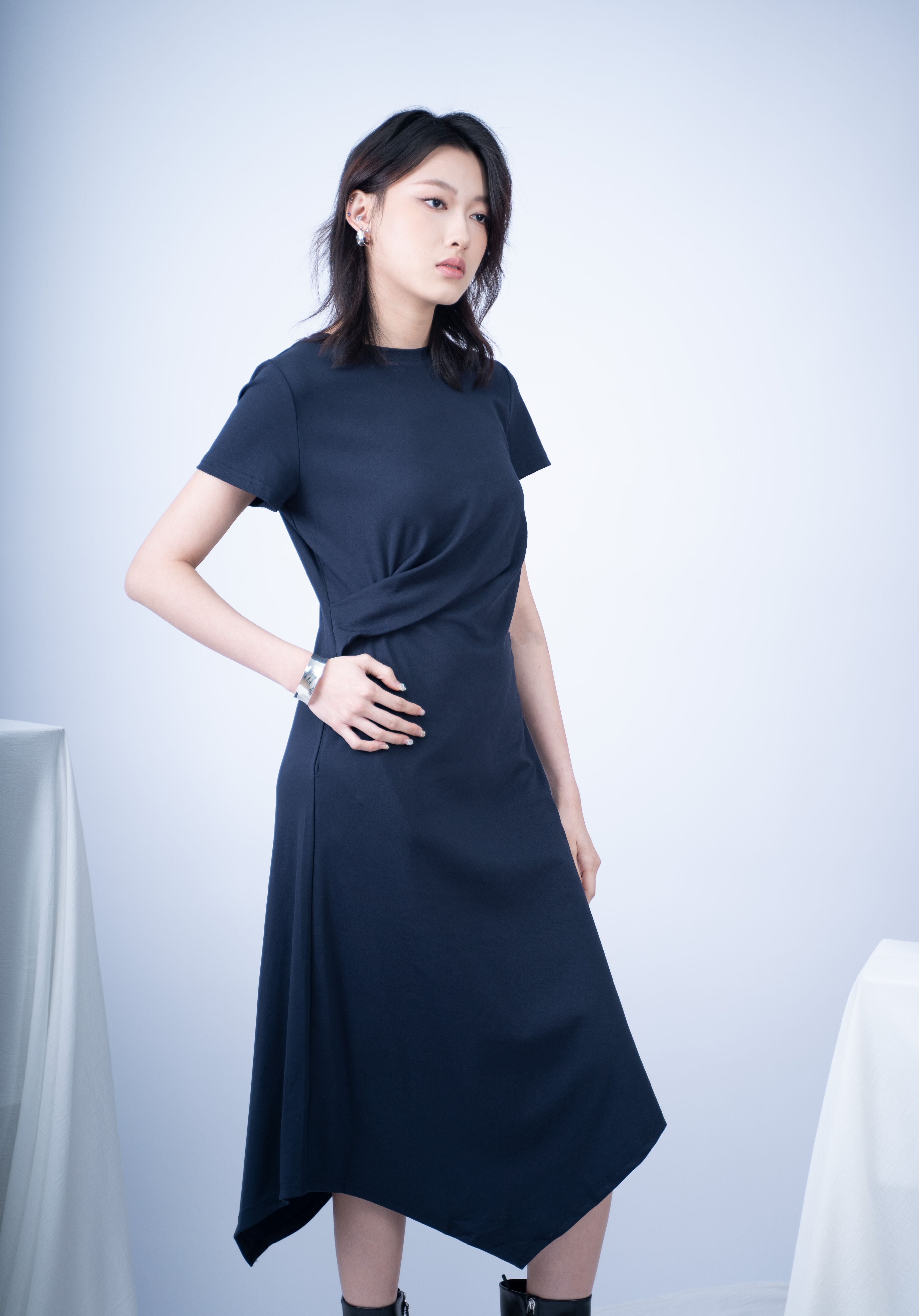 Harriet Front Twist Dress