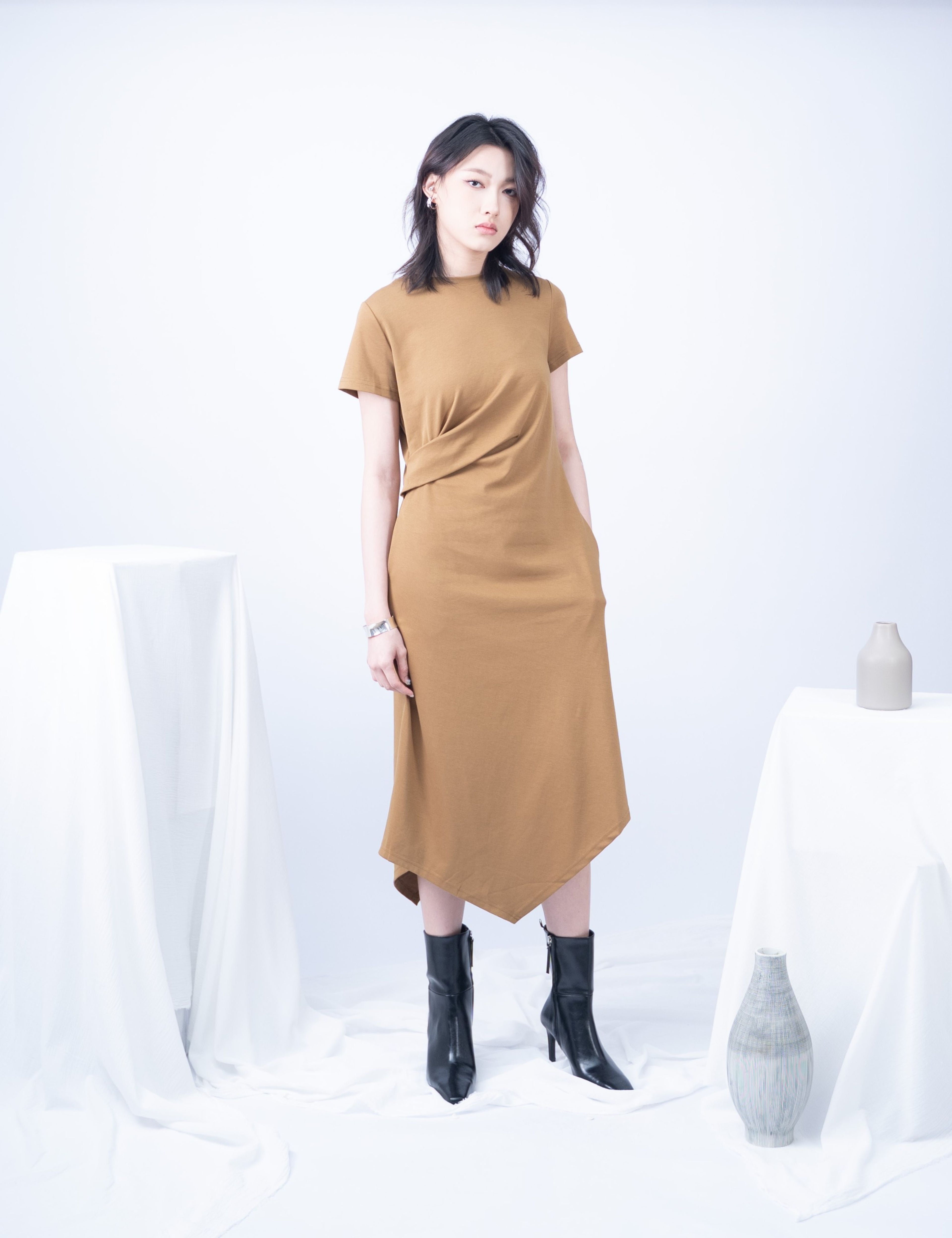 Harriet Front Twist Dress