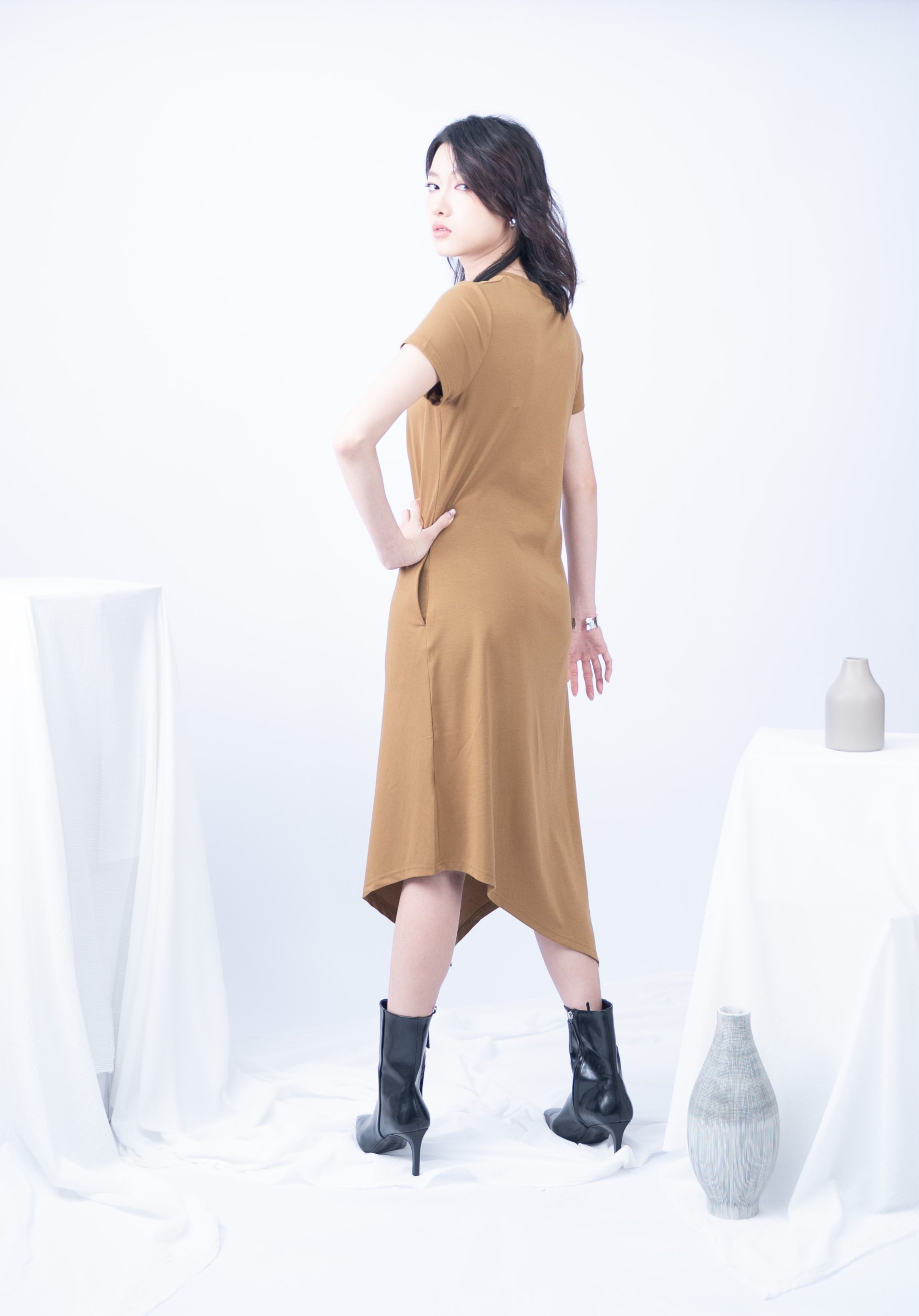 Harriet Front Twist Dress