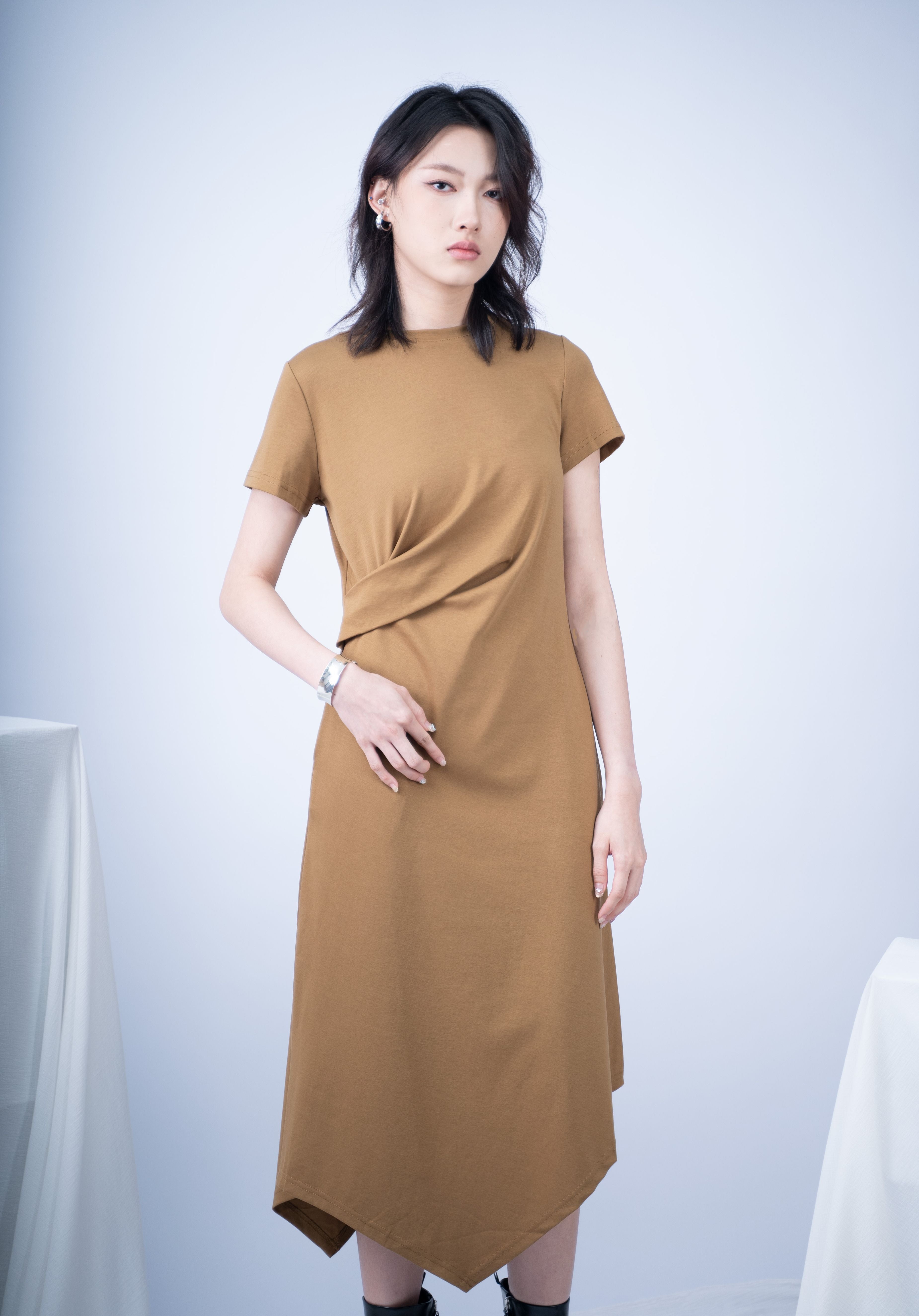 Harriet Front Twist Dress