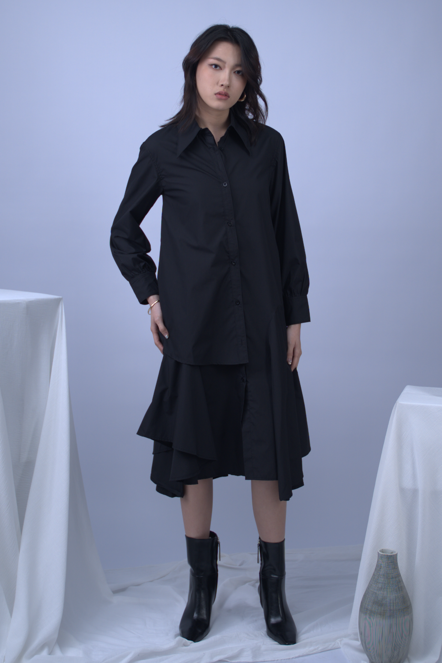 Leisa Long Sleeve Tunic Dress