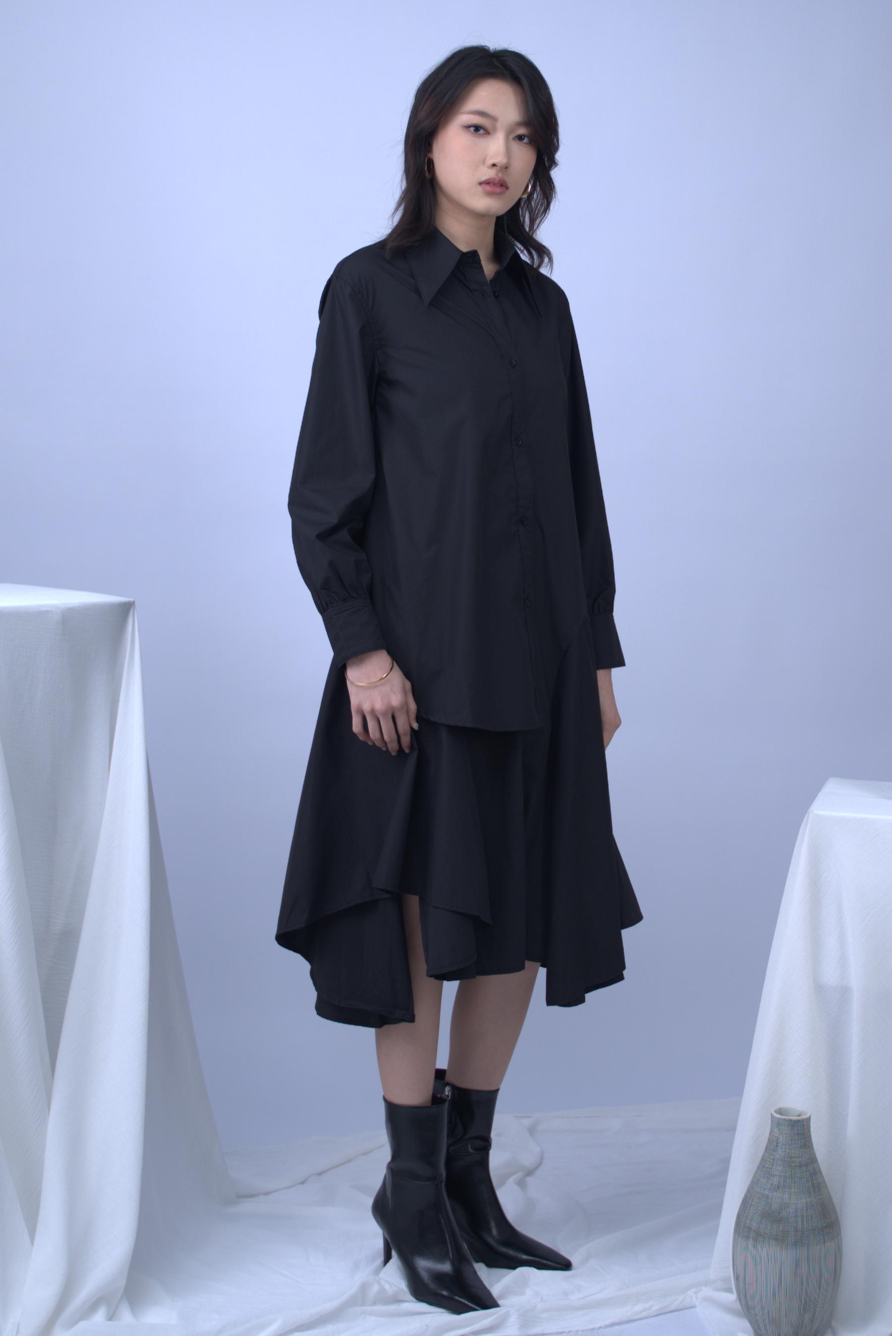 Leisa Long Sleeve Tunic Dress