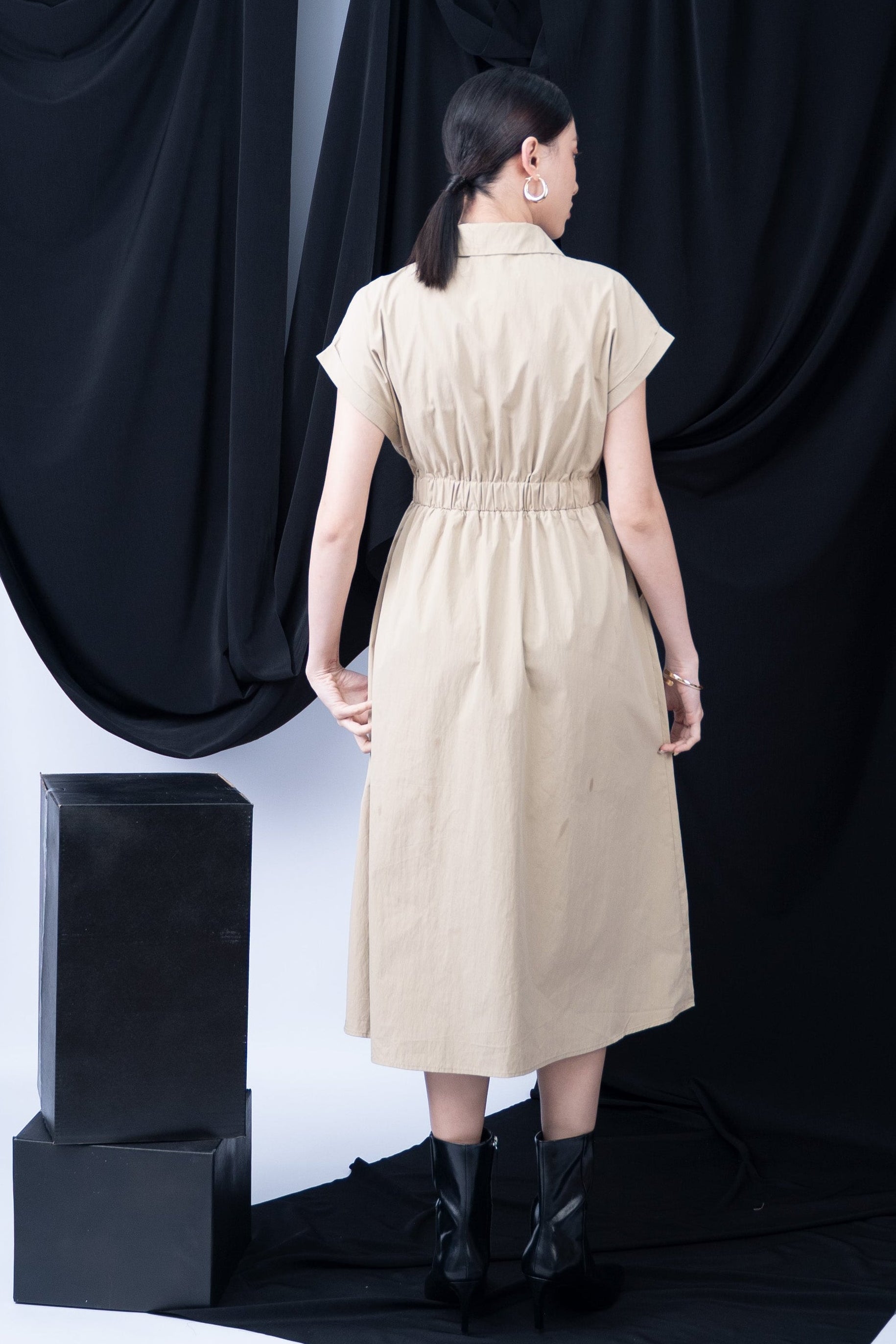 Andresa Ziper Front Dress