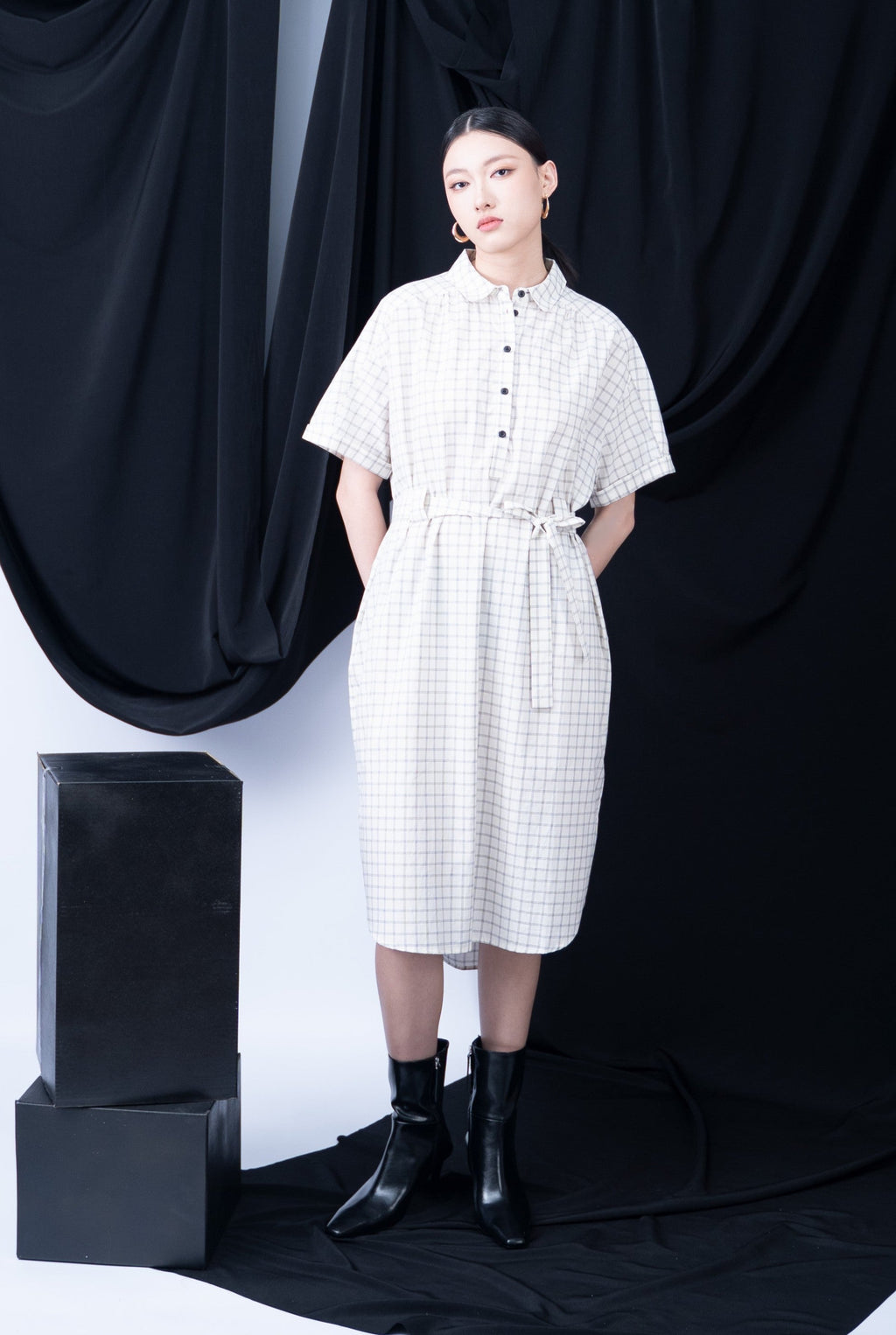 Olso Checked Dress