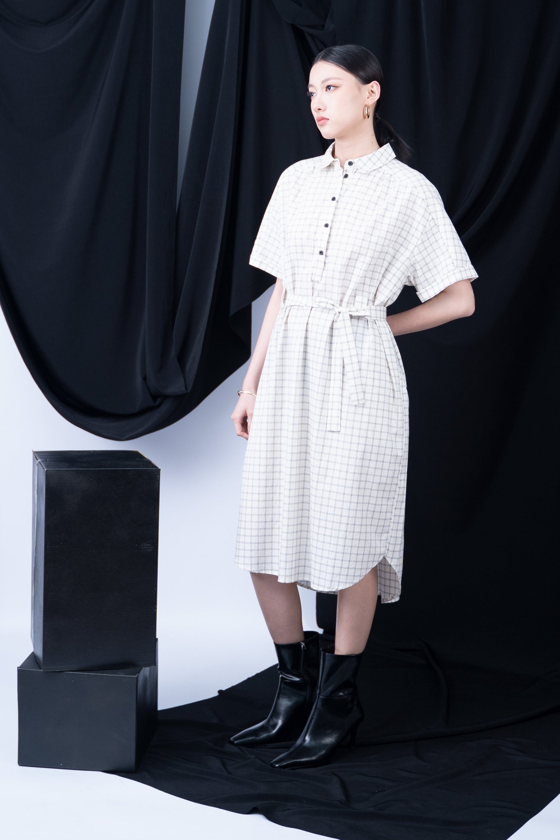 Olso Checked Dress