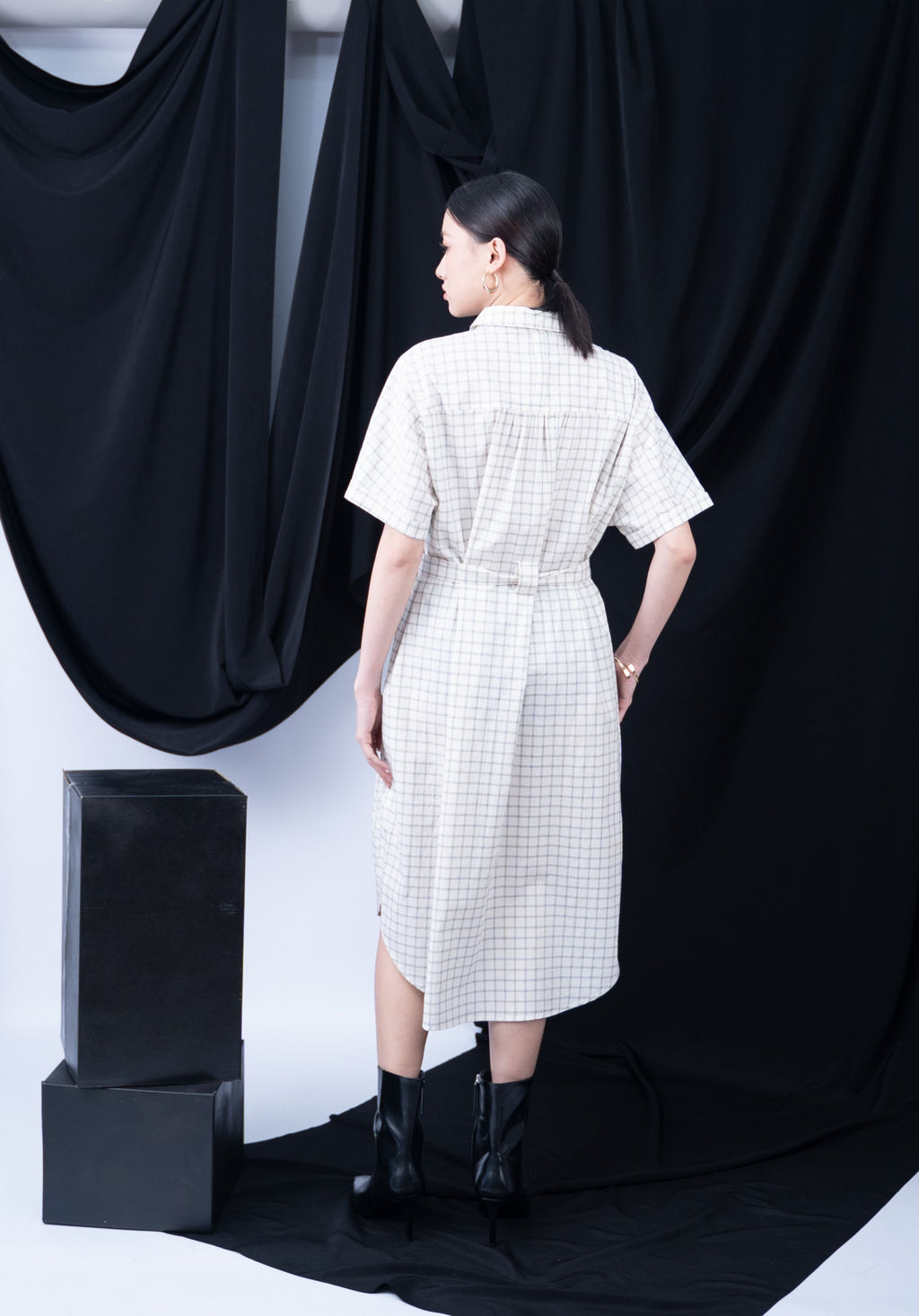 Oslo Checked Dress