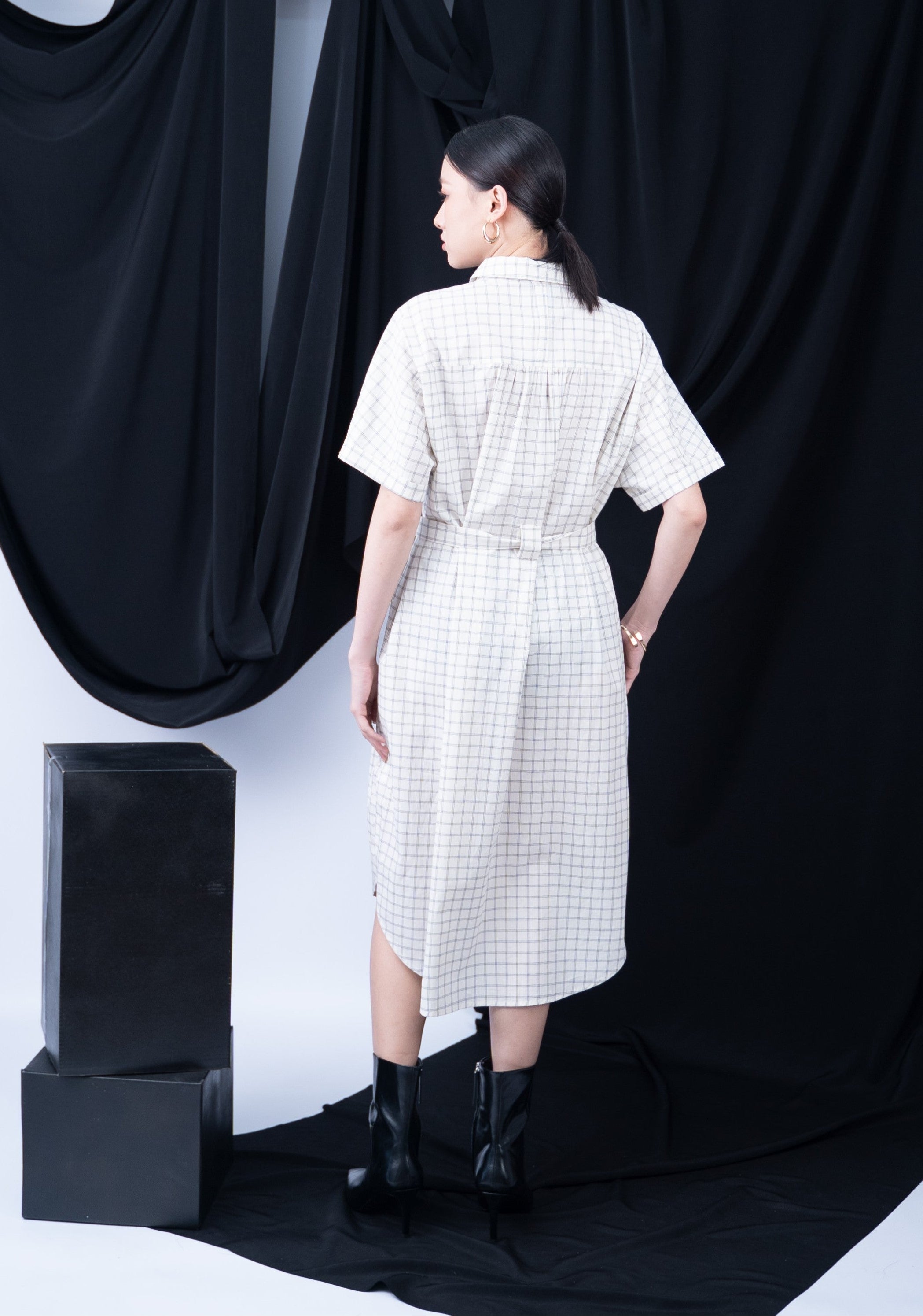 Olso Checked Dress