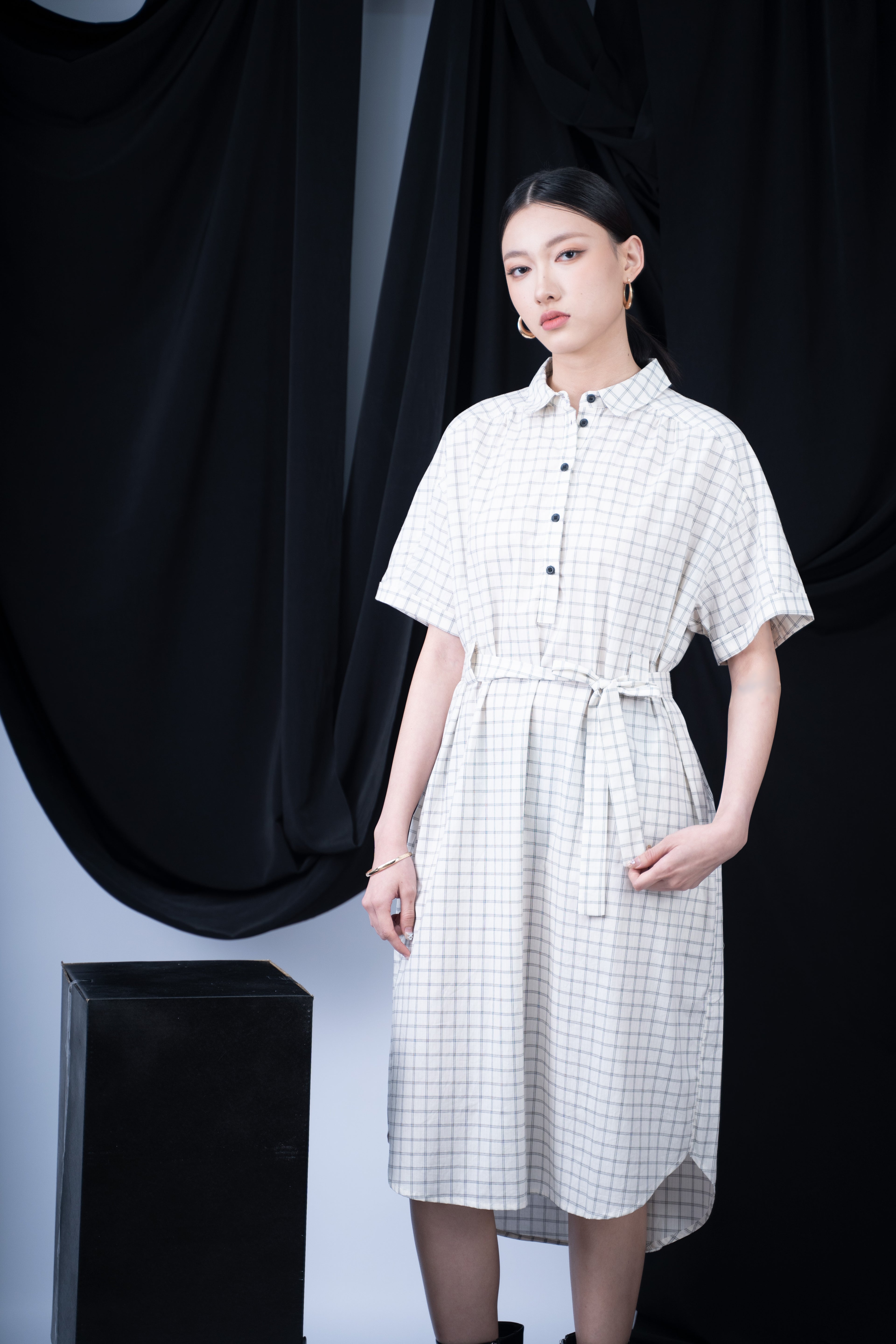 Olso Checked Dress