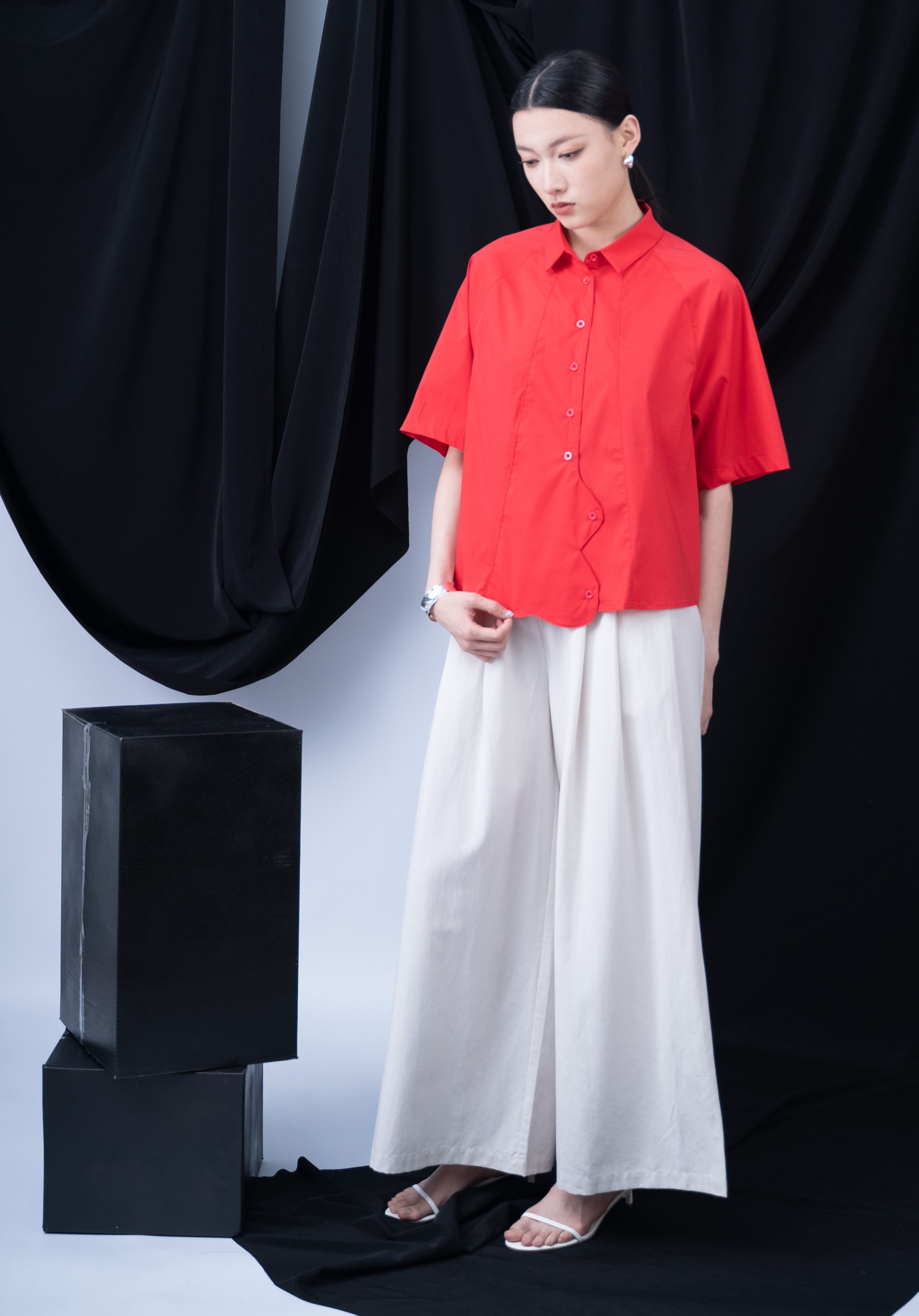 Ezra Slashc Sleeve Shirt