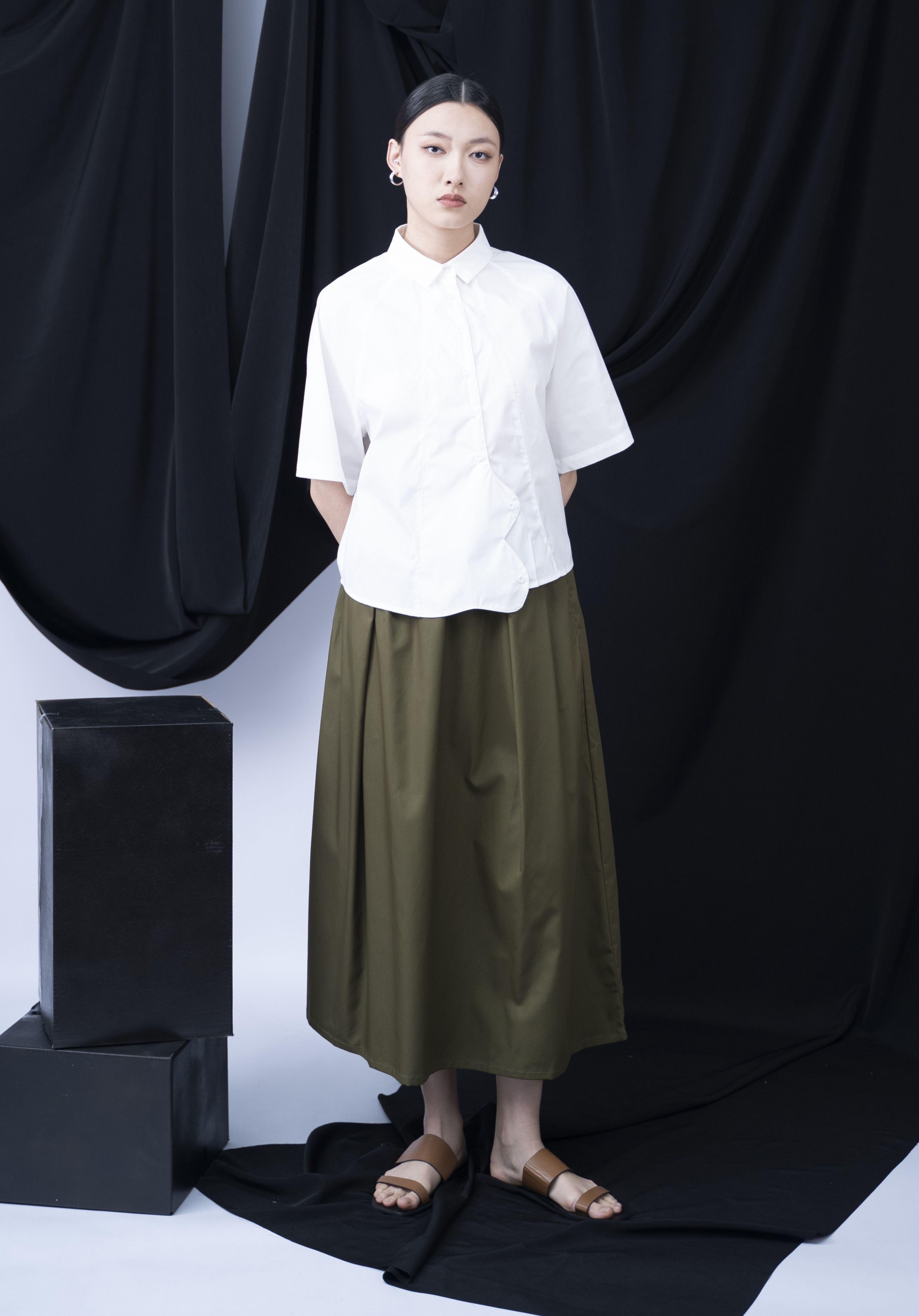 Ezra Slashc Sleeve Shirt