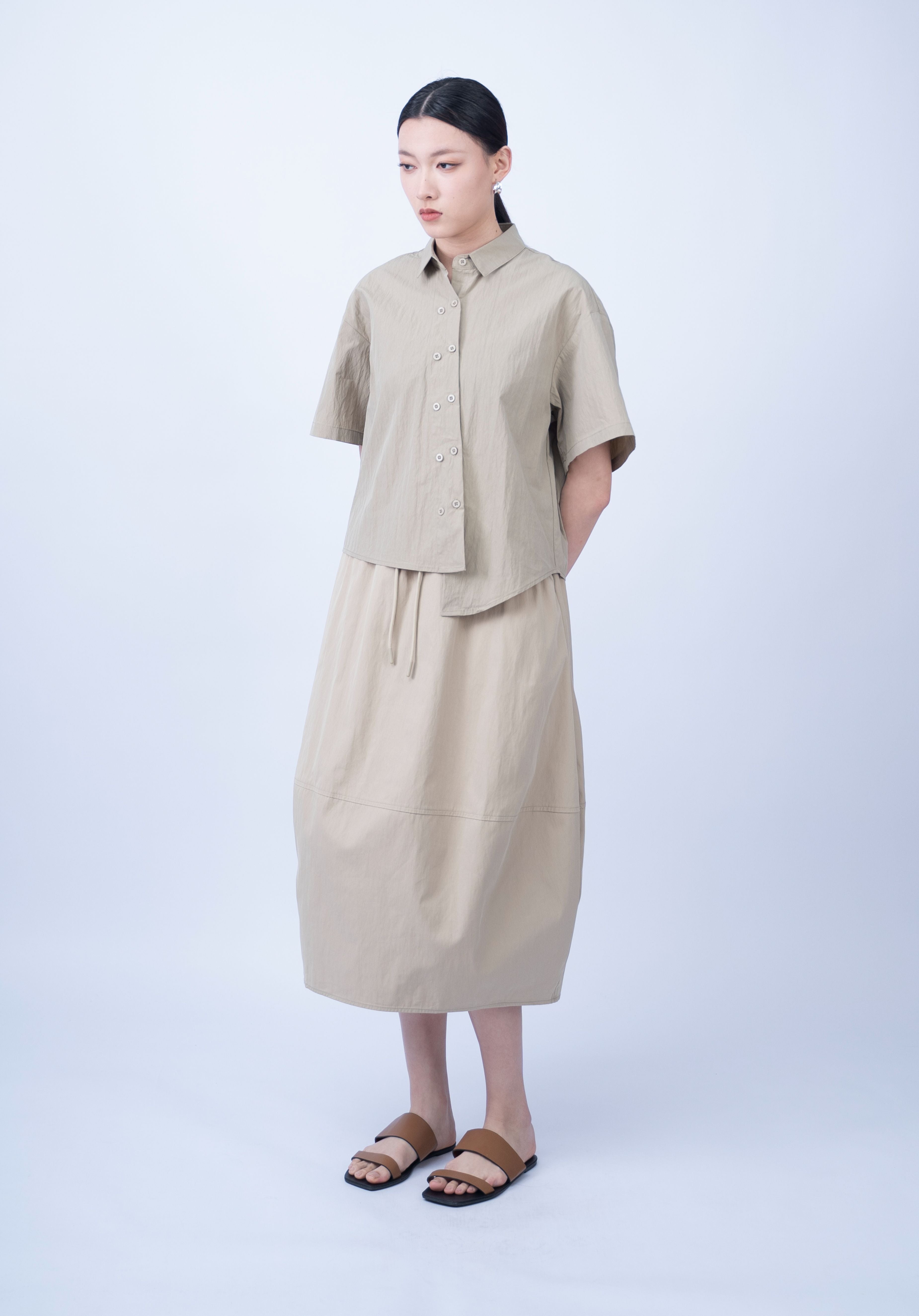 Micah Long Lantern Skirt