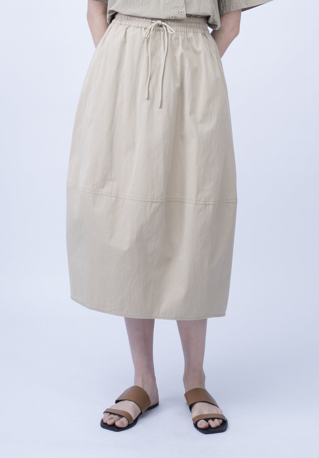 Micah Long Lantern Skirt