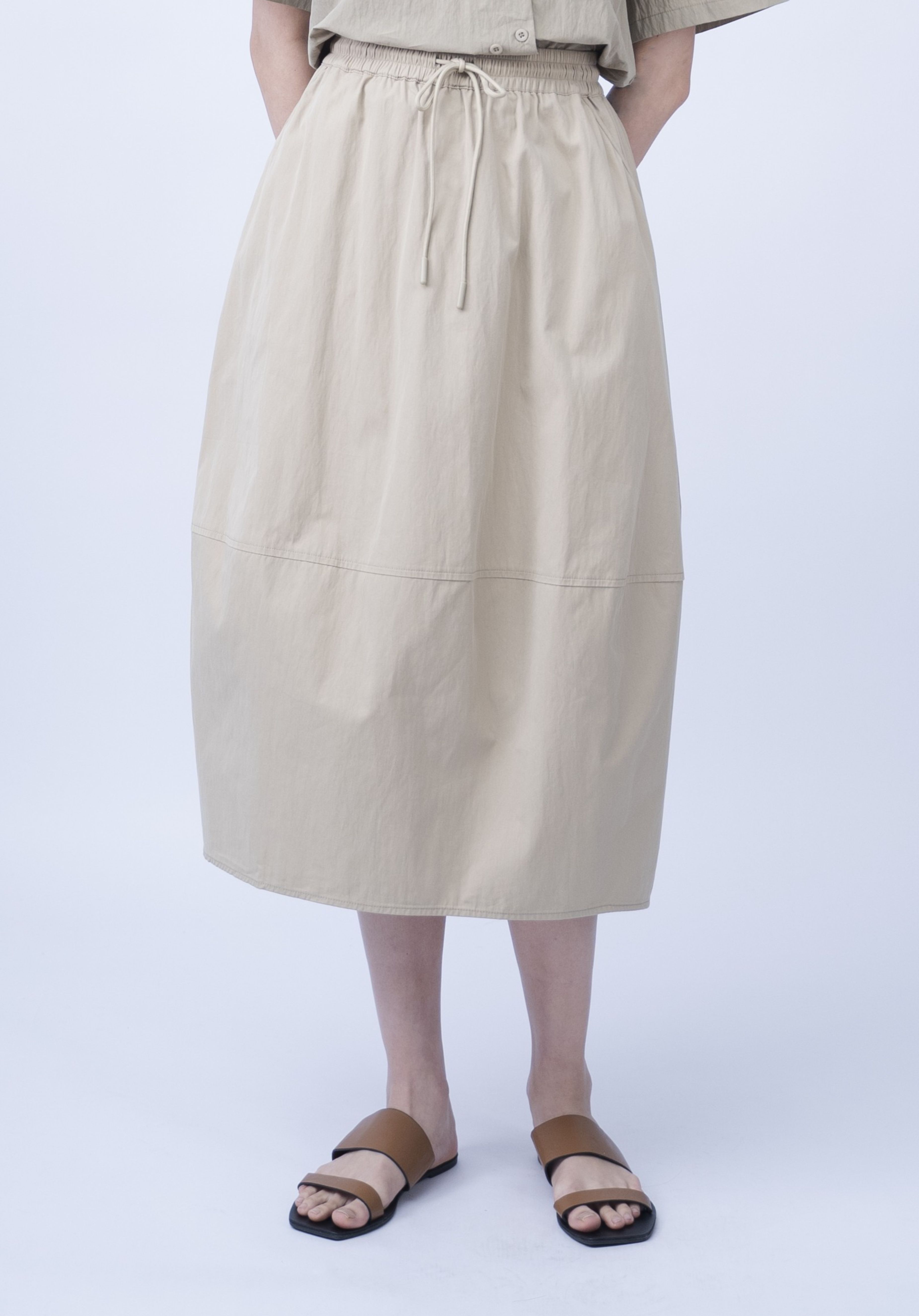 Micah Long Lantern Skirt