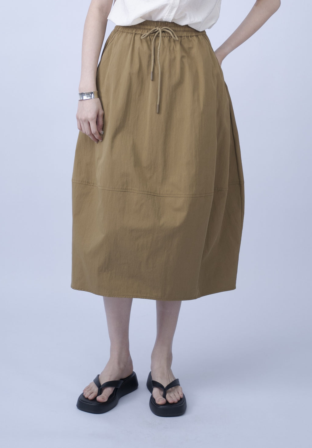 Micah Long Lantern Skirt