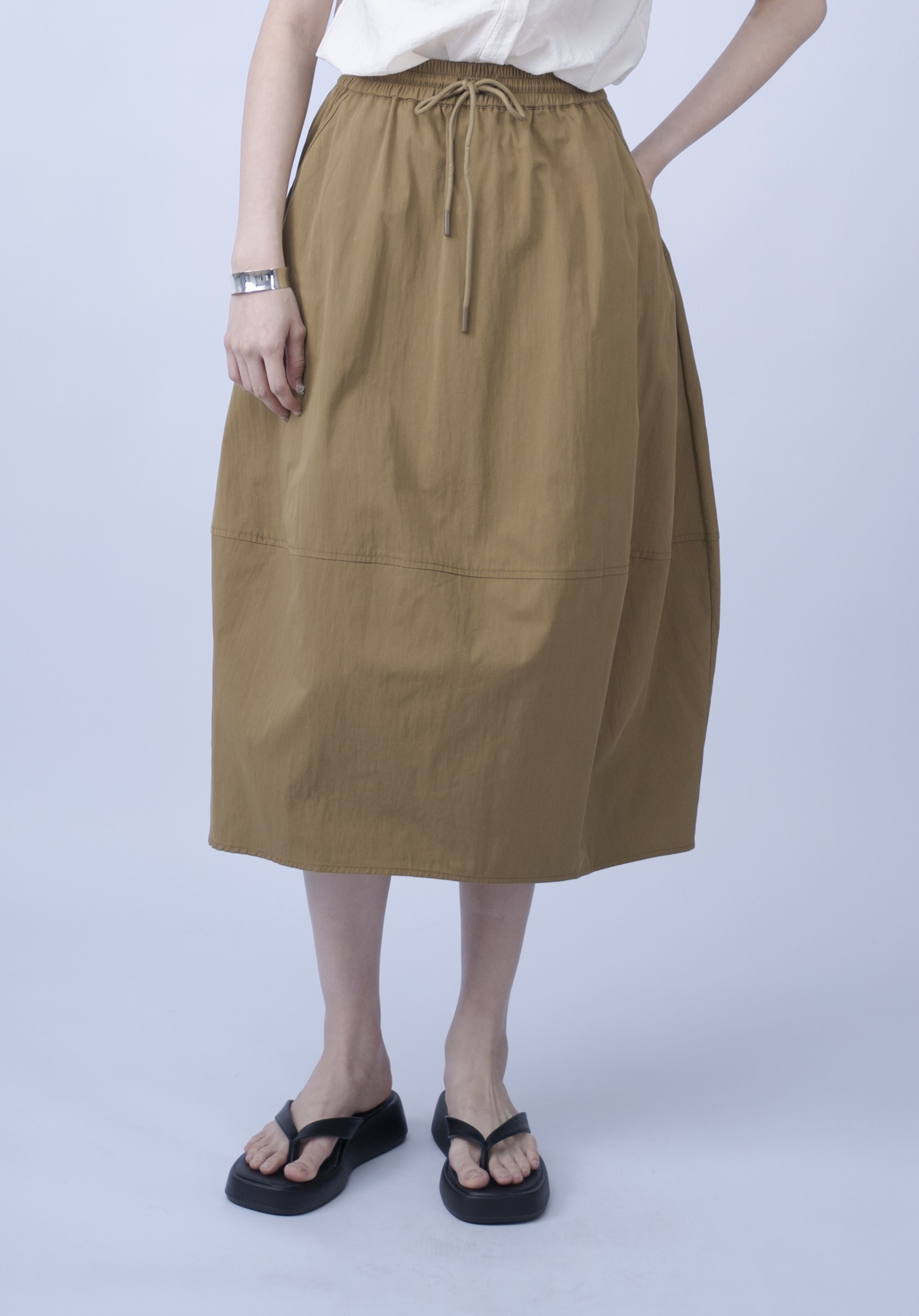 Micah Long Lantern Skirt