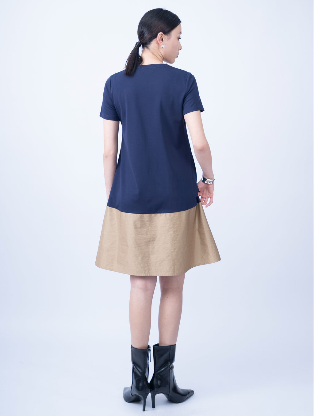 Skye Color Block Short Dress